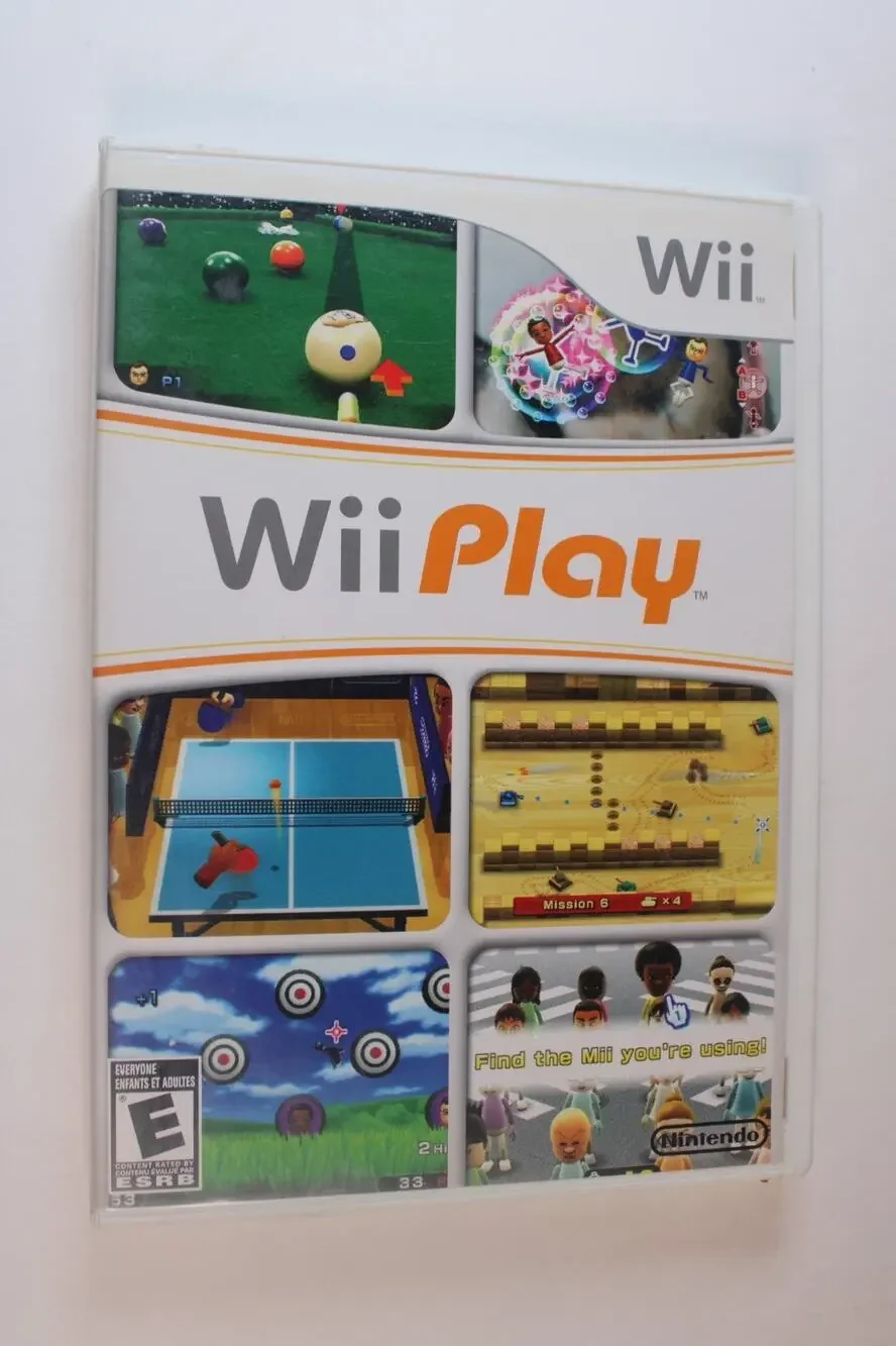 Wii Play (Nintendo Wii) Authentic, Tested/works great